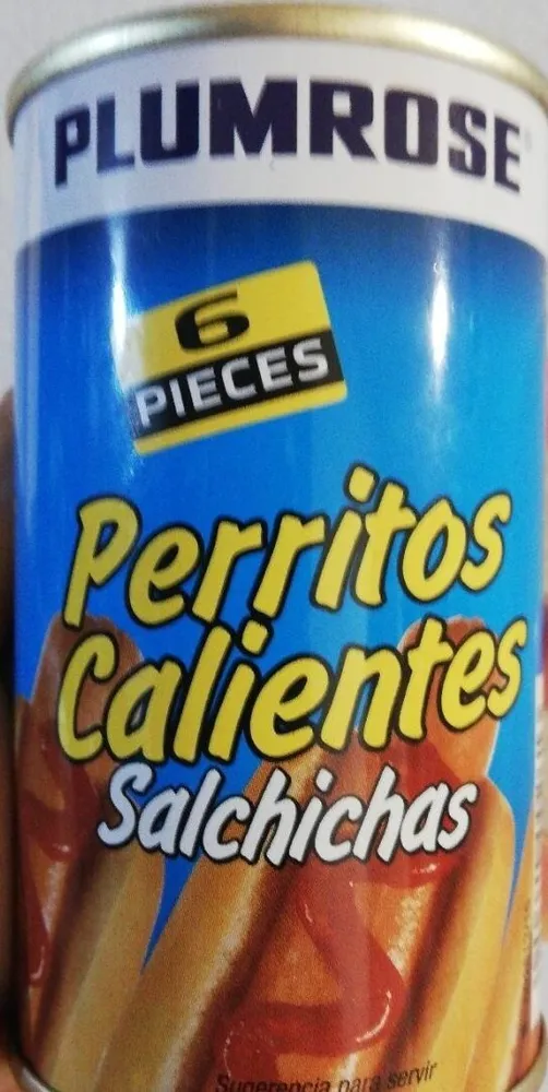 Perritos calientes salchichas