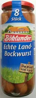 Zutat: Würstchen - Bockwurst