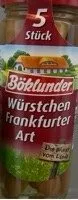 Würstchen Frankfurter Art