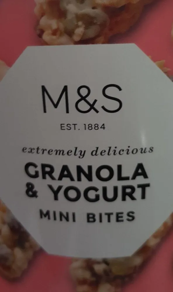 Granola and Yogurt bites