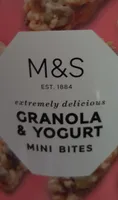 Granola and Yogurt bites
