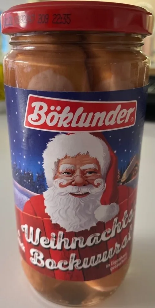 Weihnachts Bockwurst