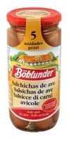 salchichas de ave