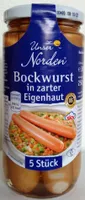 Bockwurst in zarter Eigenhaut
