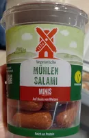 Vegetarische Mühlen Salami