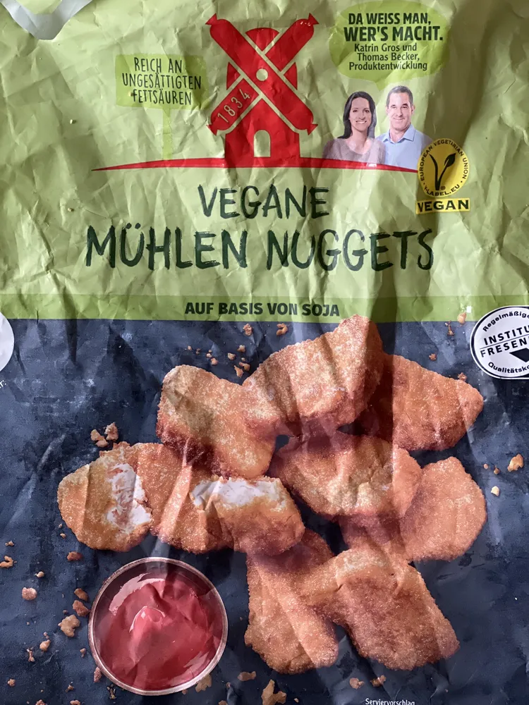 Vegane Mühlen Nuggets
