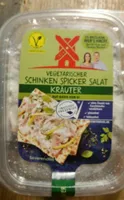 Vegetarischer Schinken Spicker Salat Kräuter