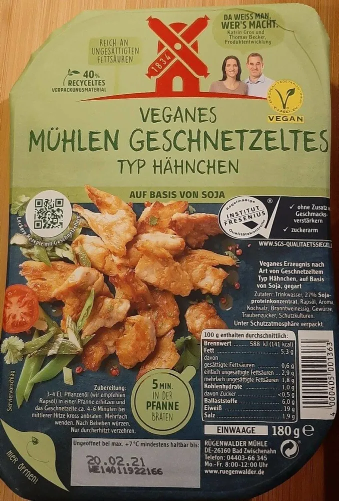 Mühlen Geschnetzeltes Typ Hühnchen