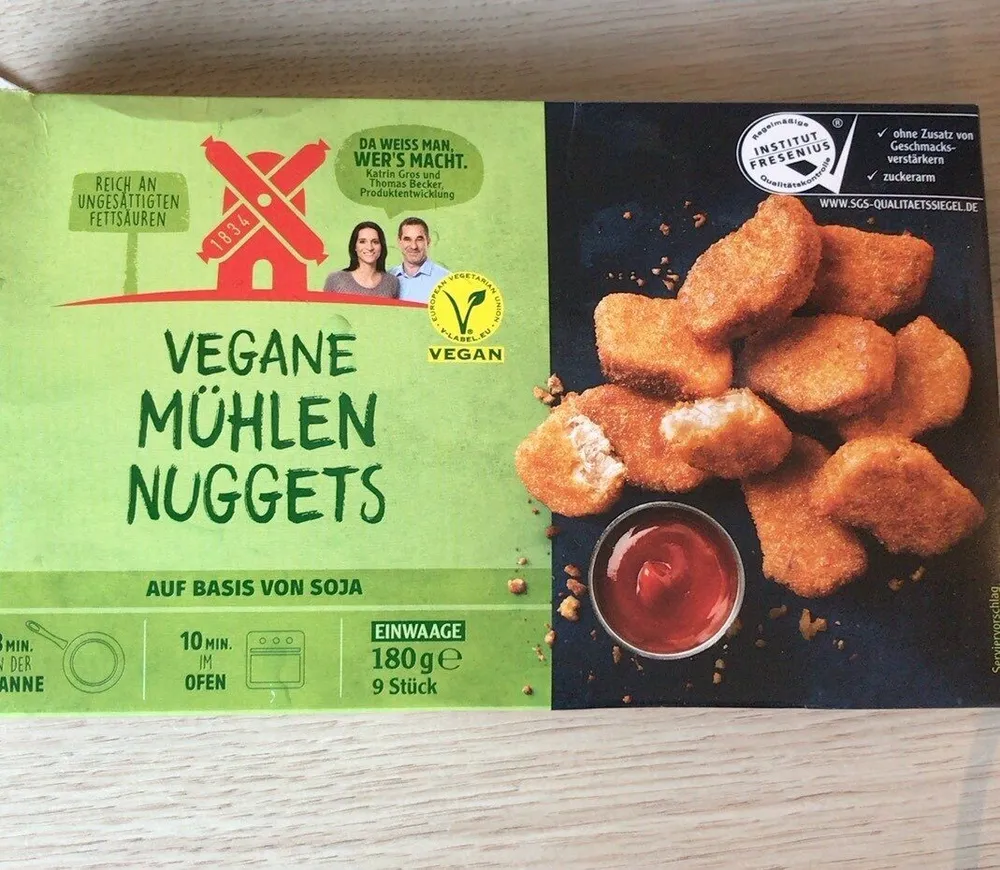 Vegane Mühlen Nuggets