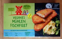 Veganes Mühlen Fischfilet