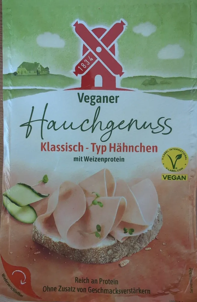 Veganer Hauchgenuss Klassisc- Typ Hähnchen