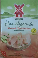 Veganer Hauchgenuss Klassisc- Typ Hähnchen