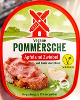 Vegane Pommersche Apfel und Zwiebel
