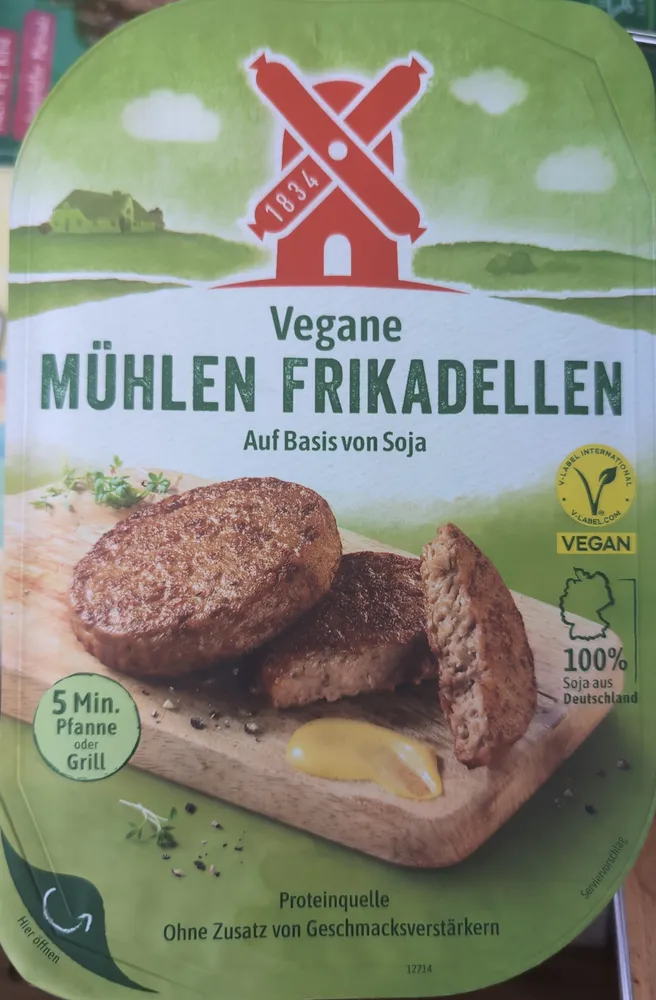 Vegane Mühlen-Frikadellen auf Basis von Soja