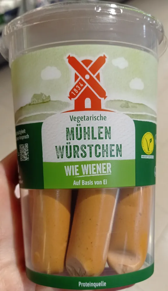 Vegetarische Mühlen Würstchen