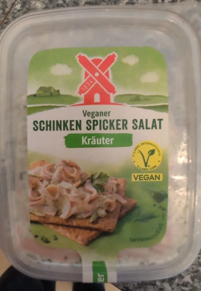Veganer Schinkenspicker Salat