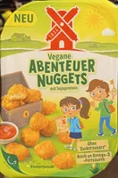 Vegane Abendteuer Nuggets mit Sojaprotein