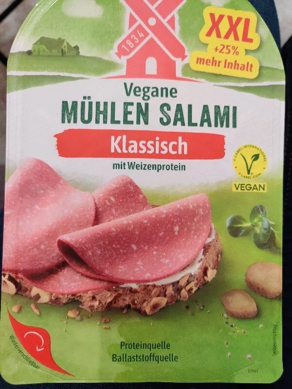 vegane Mühlen Salami XXL