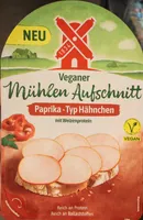 Veganer Mühlenaufschnitt Paprika - Typ Hähnchen