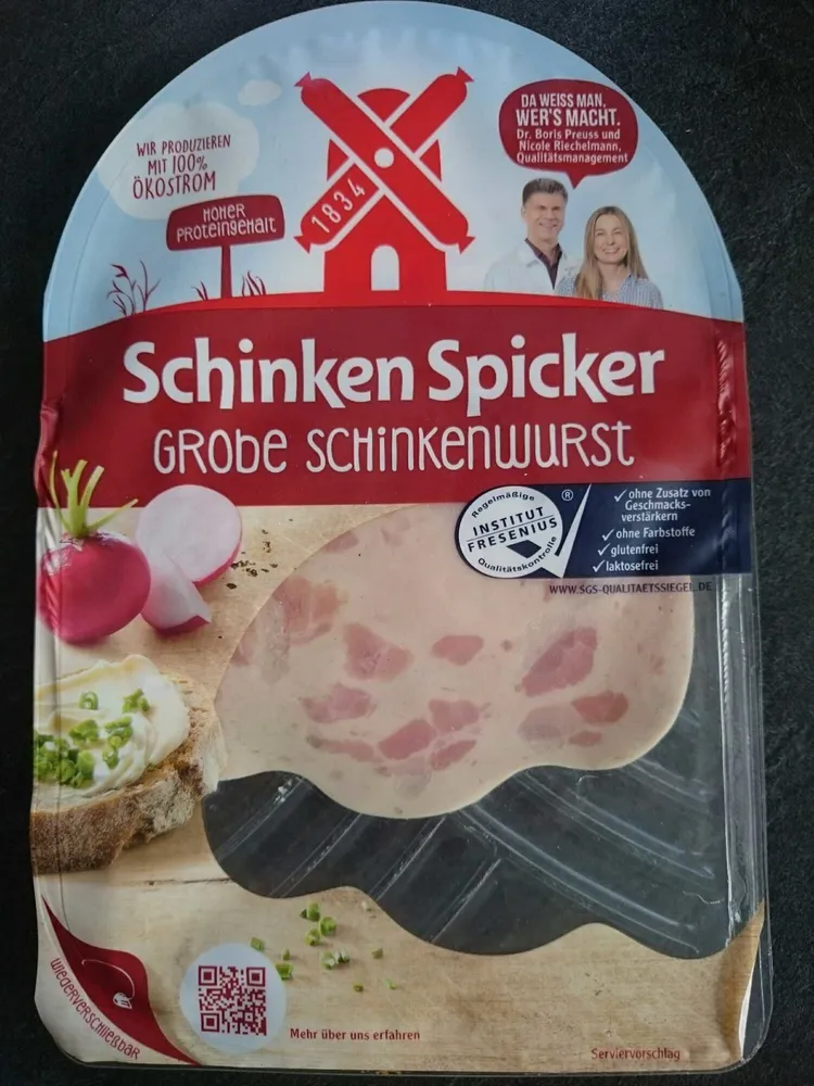 Grobe Schinkenwurst