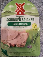 Veganer Schinkenspicker Schnittlauch