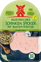 Vegetarischer Schinken Spicker mit buntem Pfeffer
