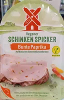 Veganer Schinken Spicker Bunte Paprika