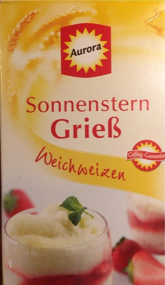 Sonnenstern Grieß Weichweizen