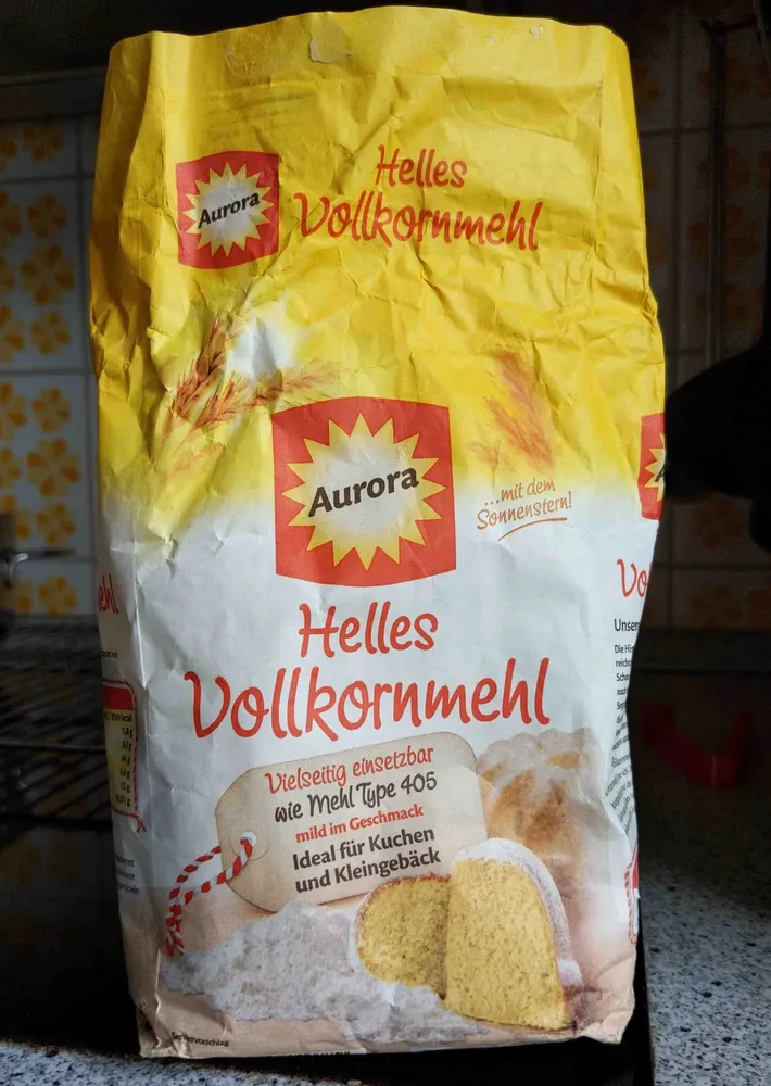 Helles Vollkornmehl