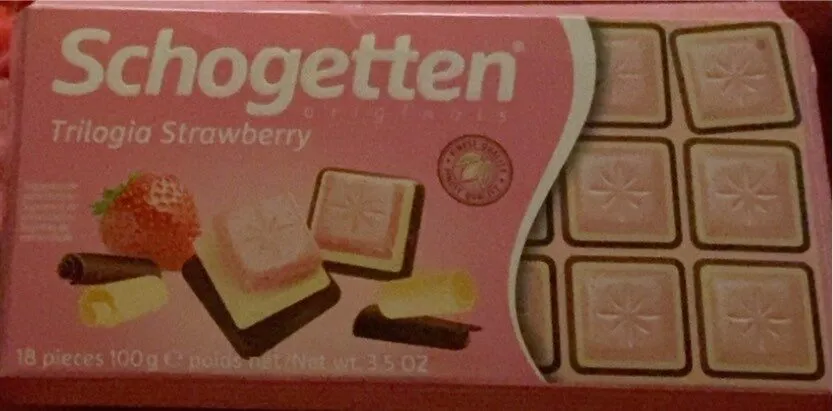 Chocolat trilogia strawberry