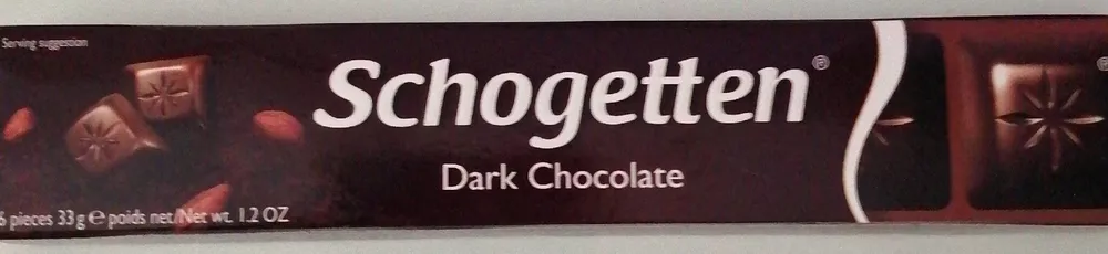 Schogetten Dark Chocolate