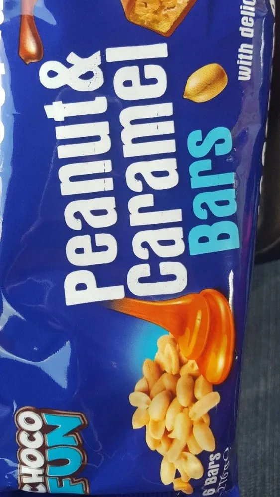 Peanut &caramel bar