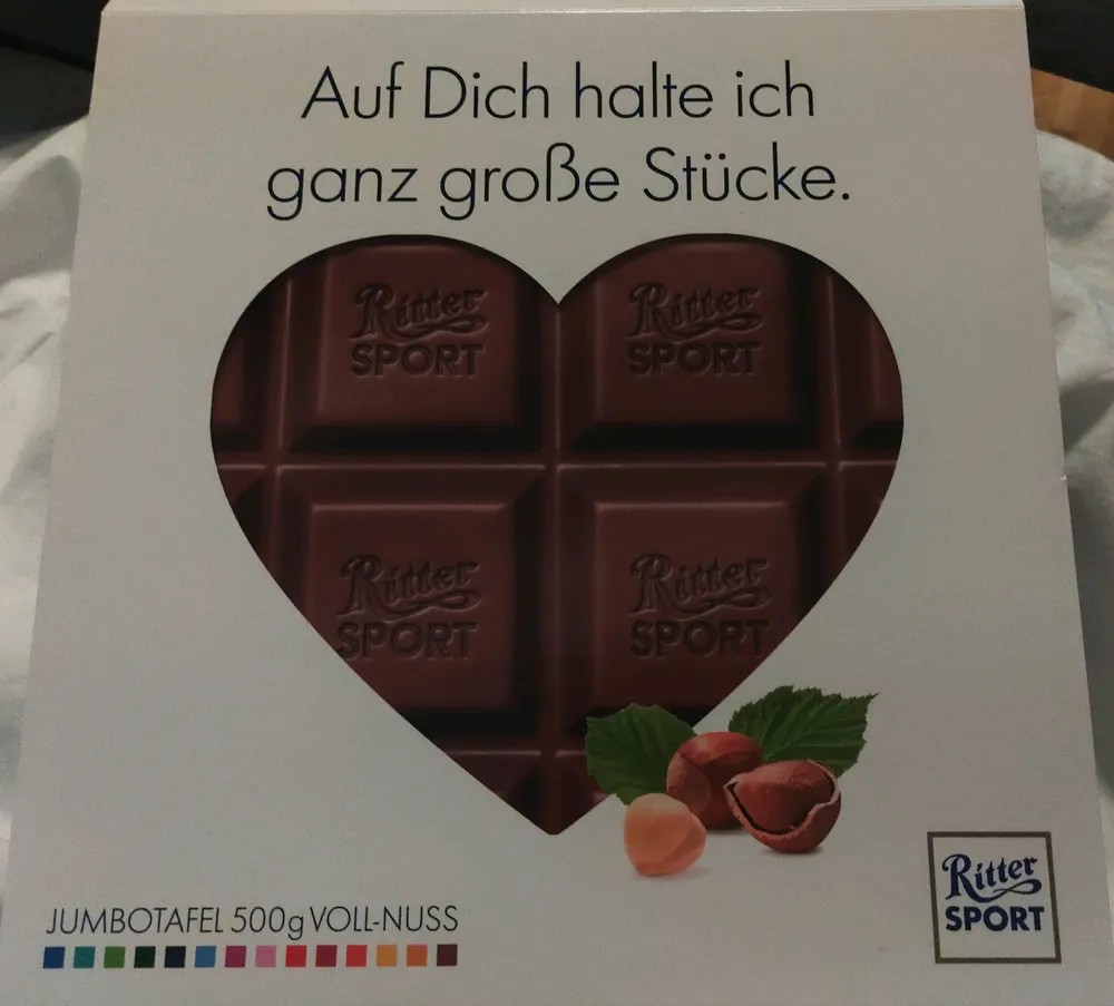 Jumbotafel Voll-Nuss