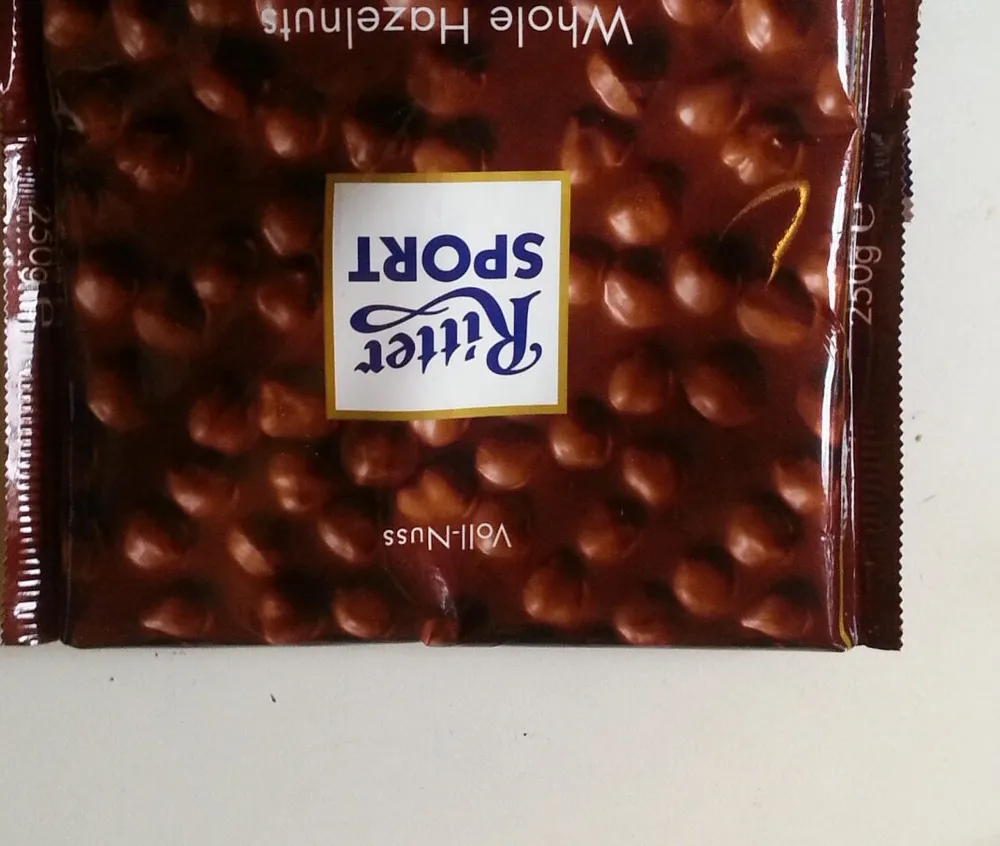 Ritter sport whole hazelnuts