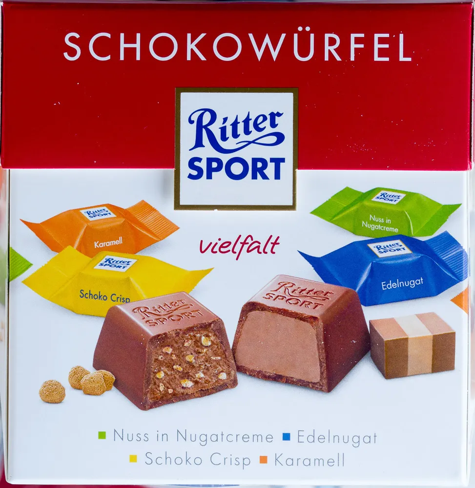 Ritter Sport Schokowürfel vielfalt