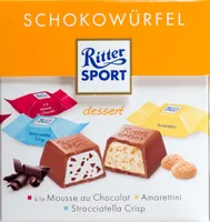 Ritter Sport Schokowürfel dessert