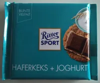 Haferkeks + Joghurt (Ritter Sport)