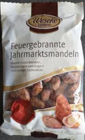 Feuergebrannte Jahrmarktsmandeln