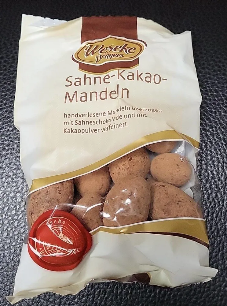 Sahne-Kakao-Mandeln