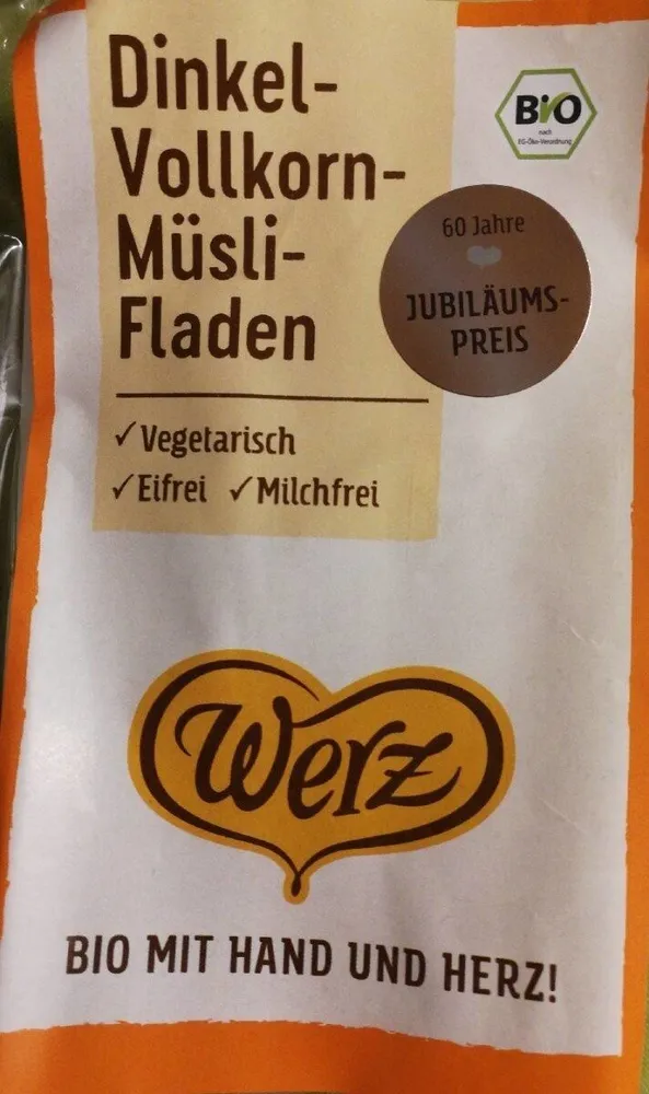 Dunkel Vollkorn Müsli Fladen