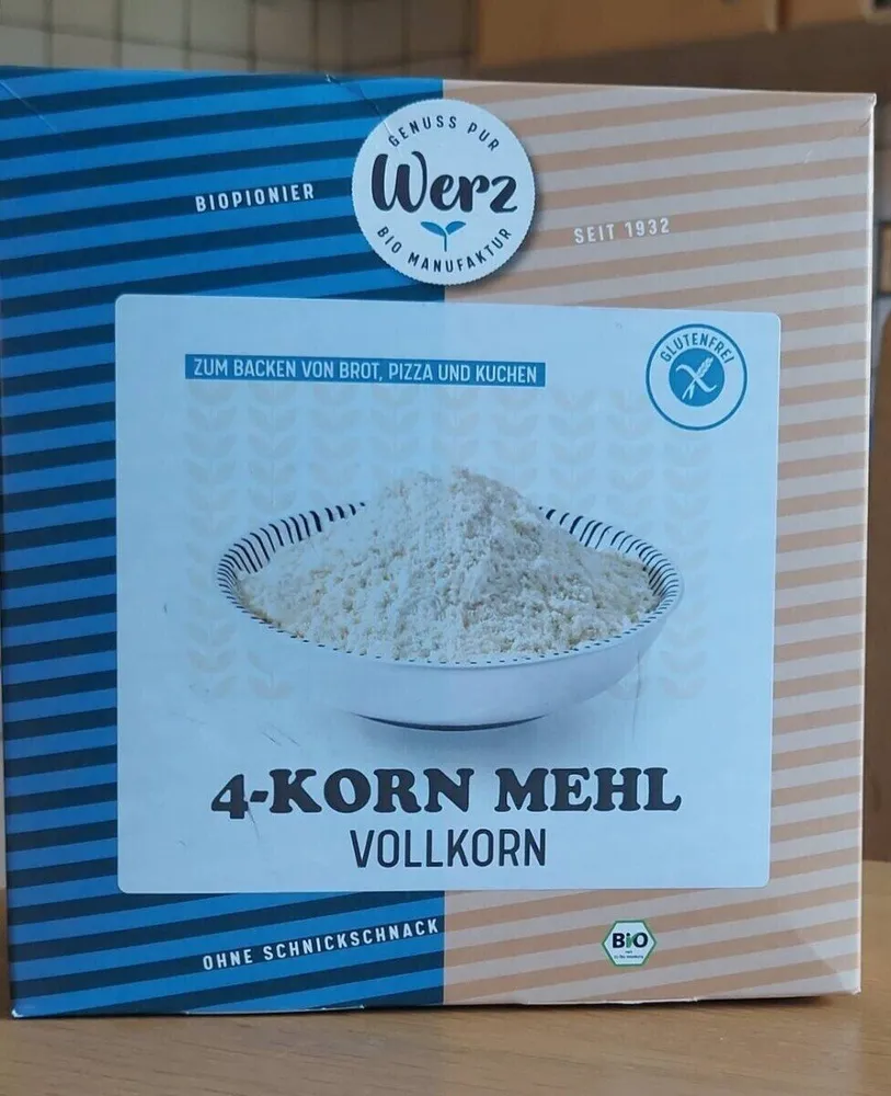 Farine complète aux 4 céréales Bio