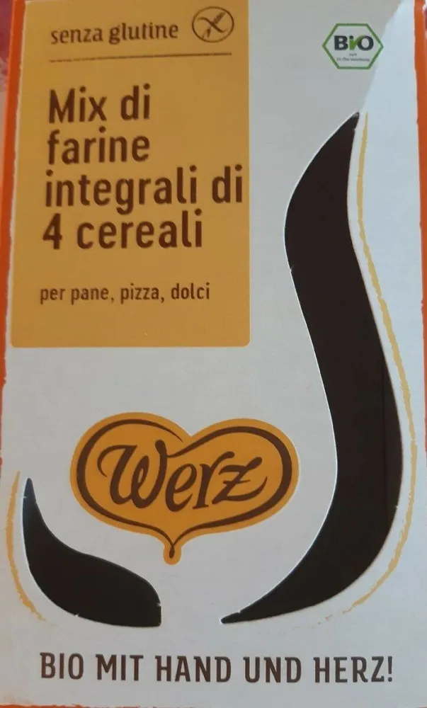 Mix farine integrali di 4 cereali