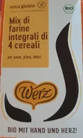 Mix farine integrali di 4 cereali