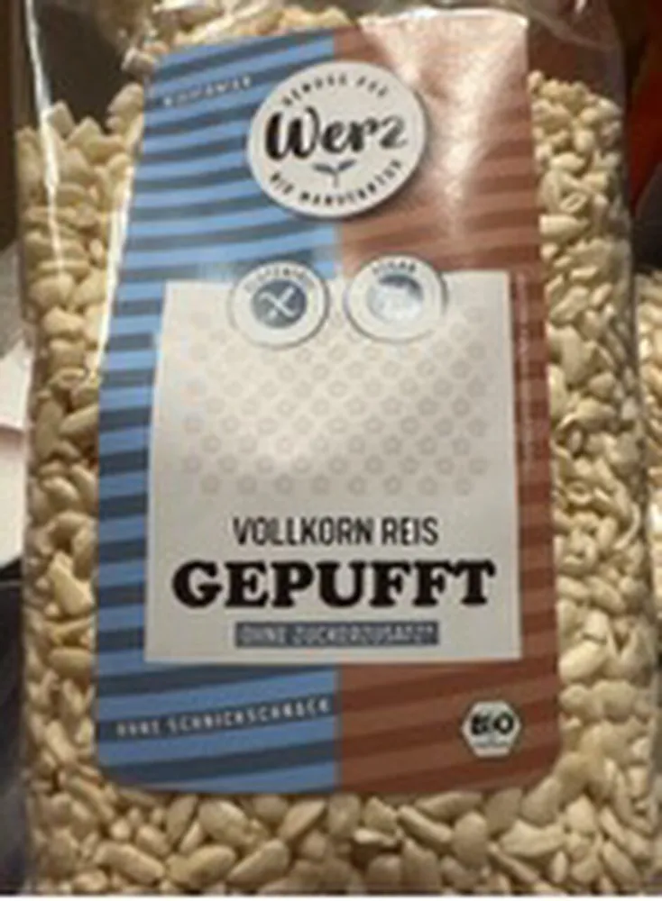 Vollkorn Reis (gepufft)