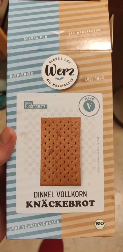 Dinkel Vollkorn Knäckebrot