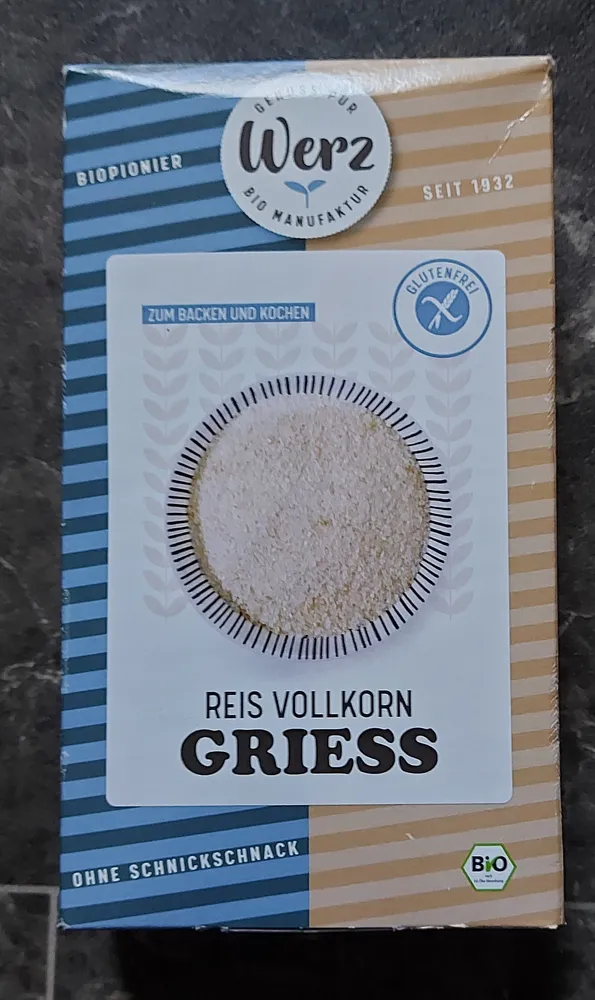 Reis-Vollkorn-Grieß