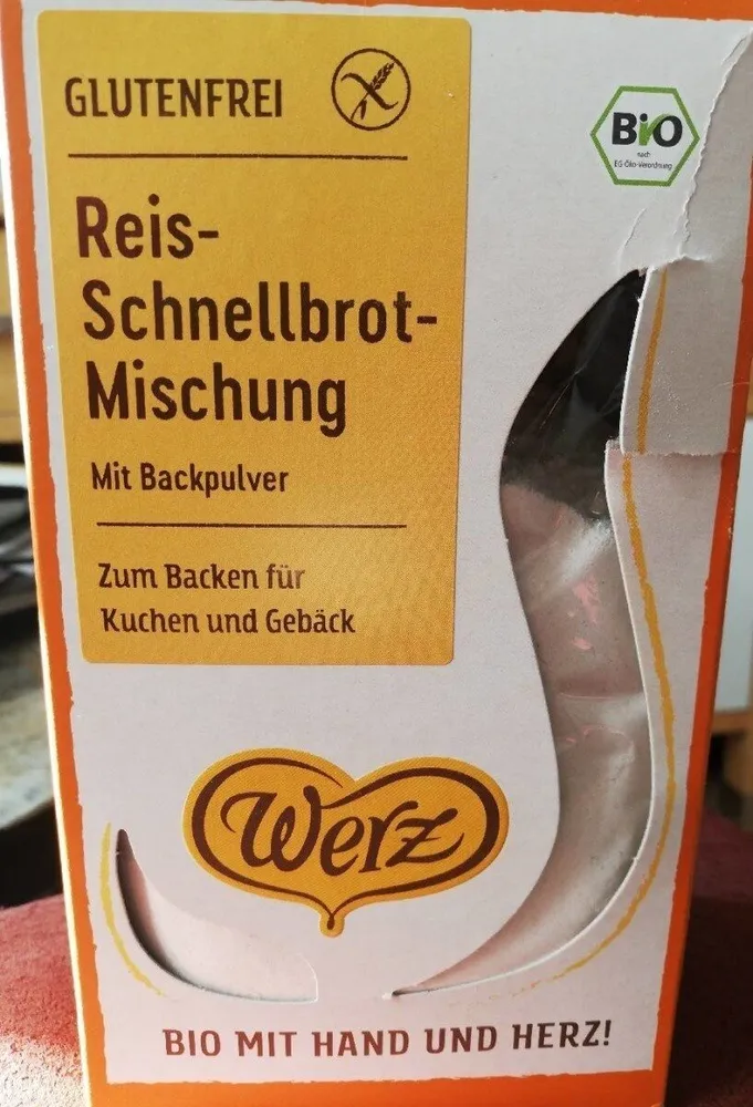 Reis Schnellbrotmischung