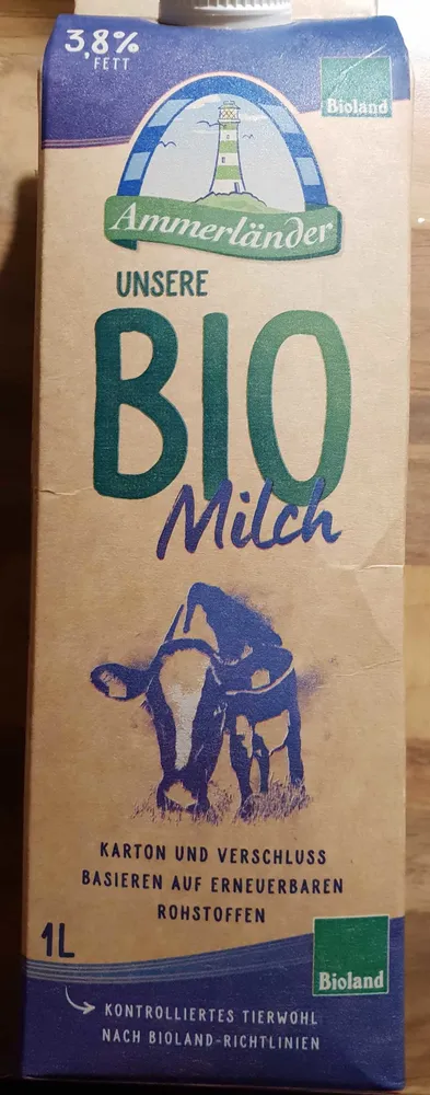 UNSERE BIO Milch