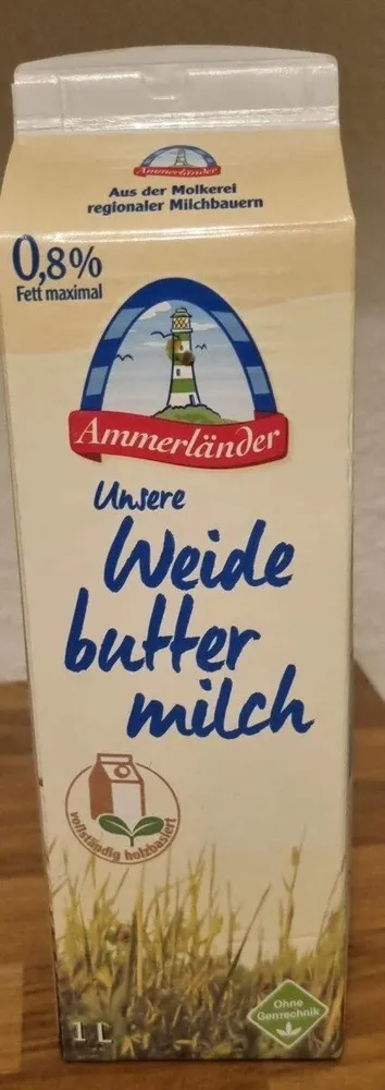 Weidebuttermilch
