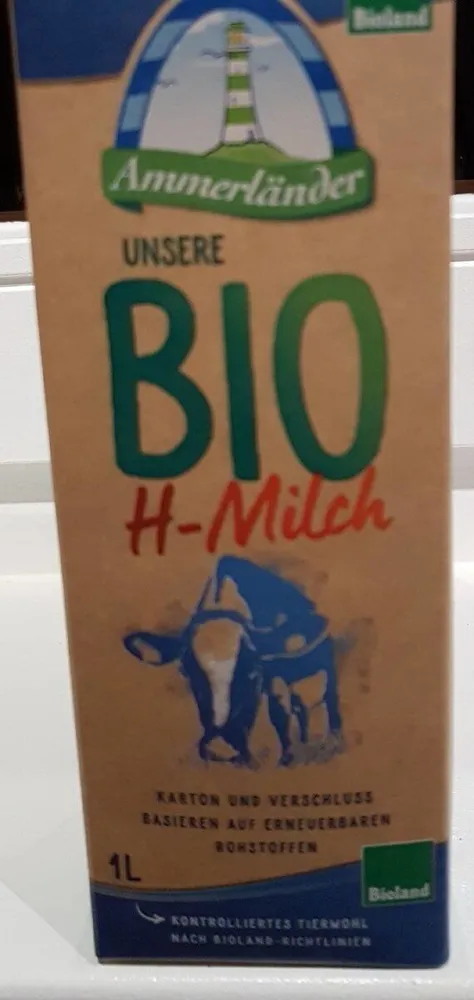 Bio H-Milch 3.8% Fett